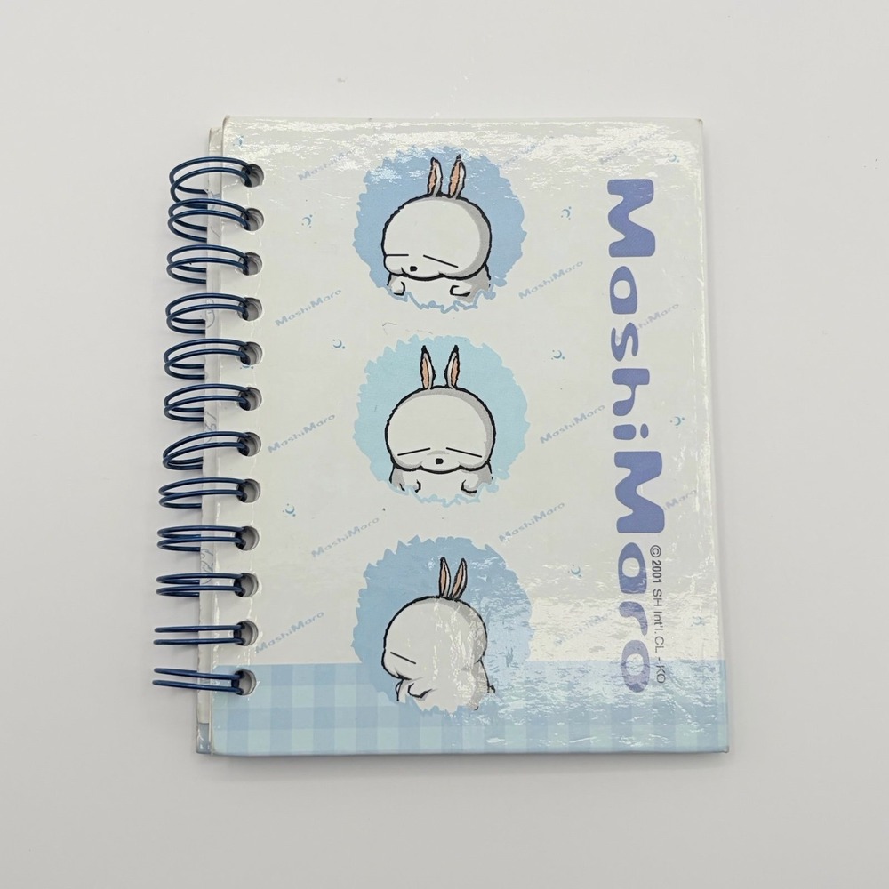 Y2K 2001 moshimoro mini notebook